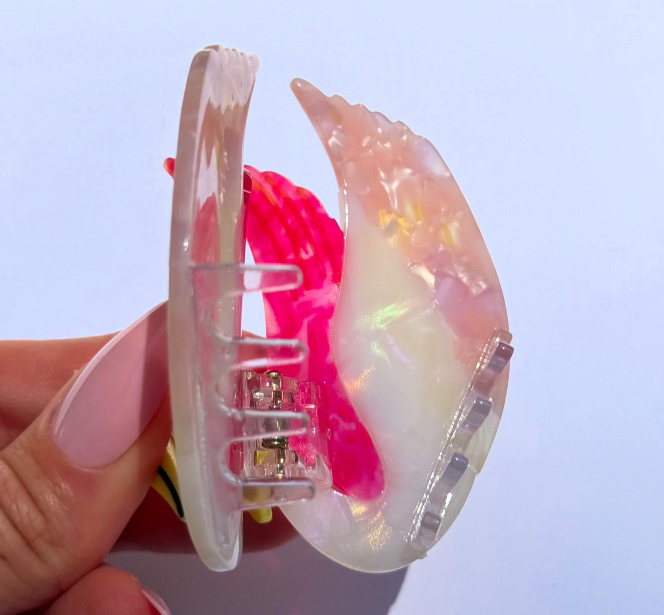 Swan Hair Claw Clip