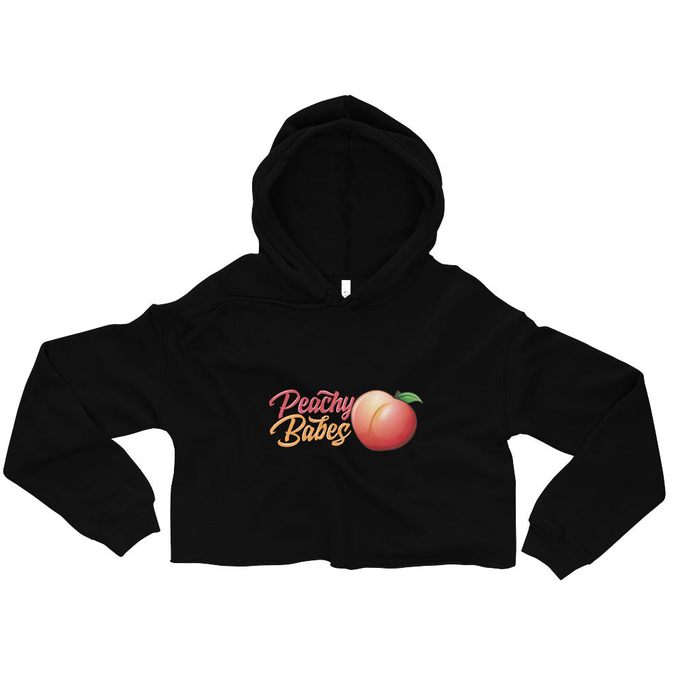 Peachy Babes Crop Hoodie