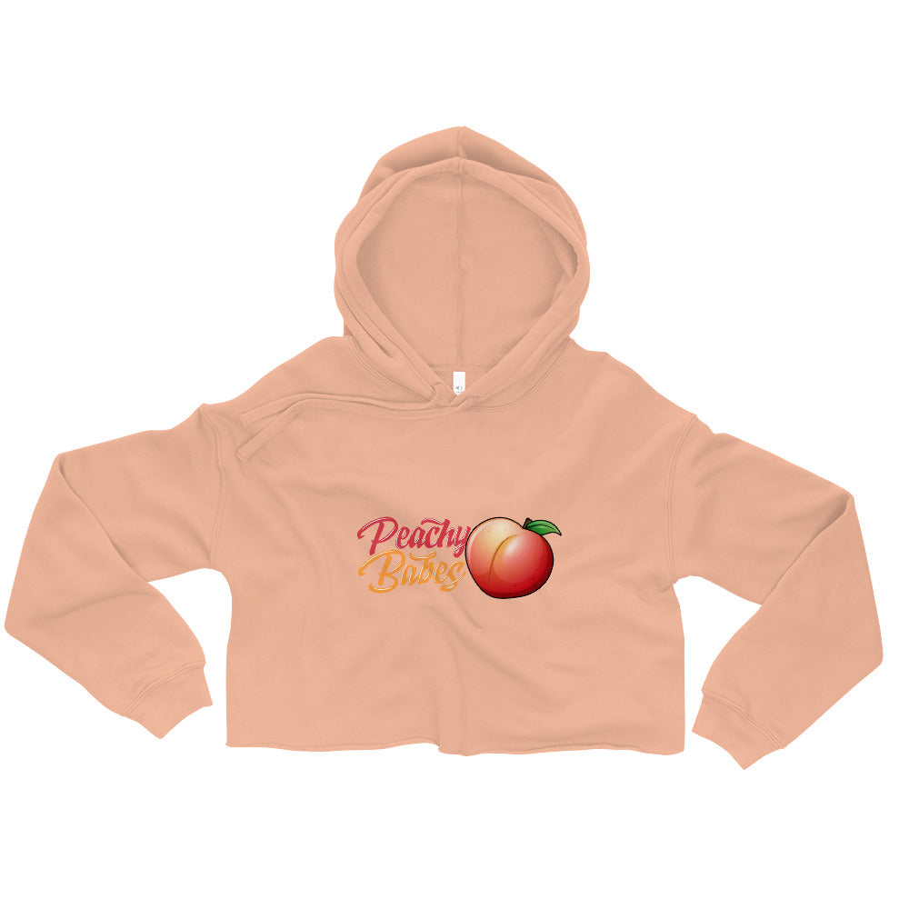 Peachy Babes Crop Hoodie