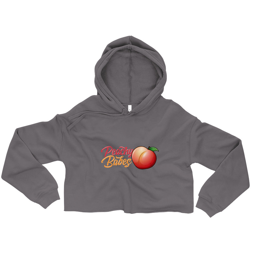 Peachy Babes Crop Hoodie