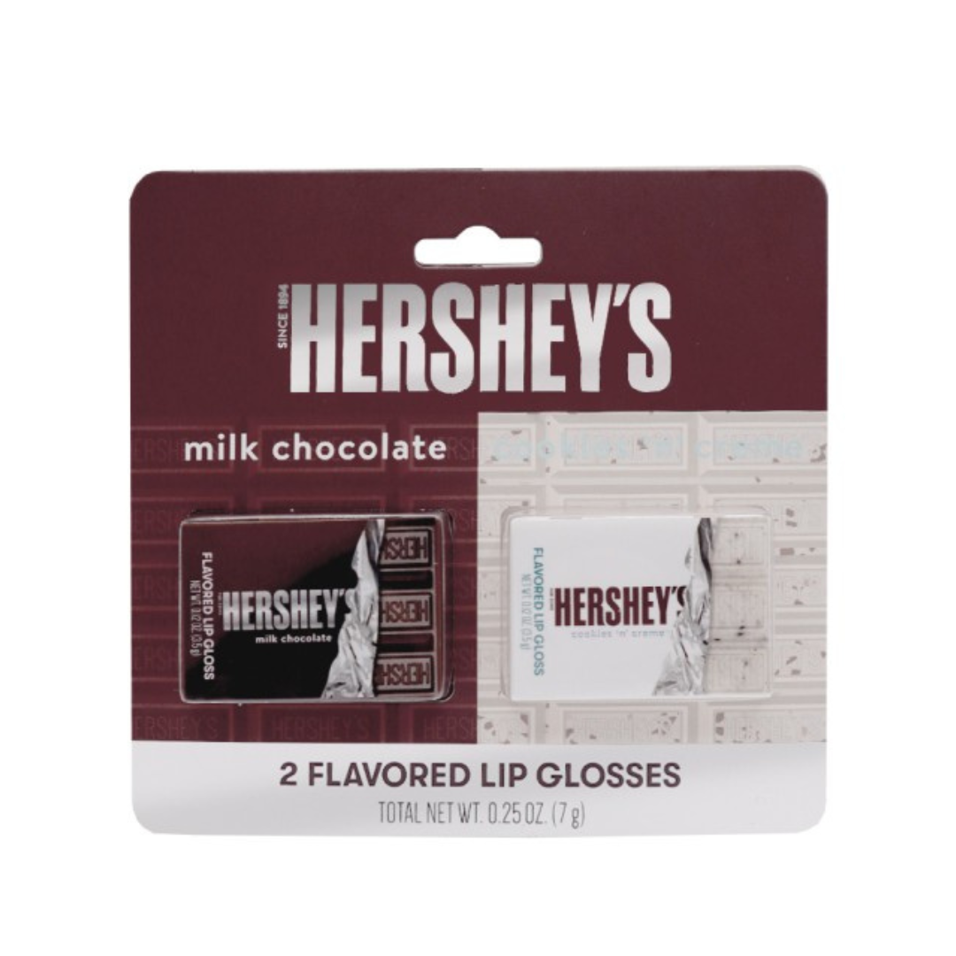 Hershey’s Milk Chocolate Flavored Lip Gloss Set – 2 Pack