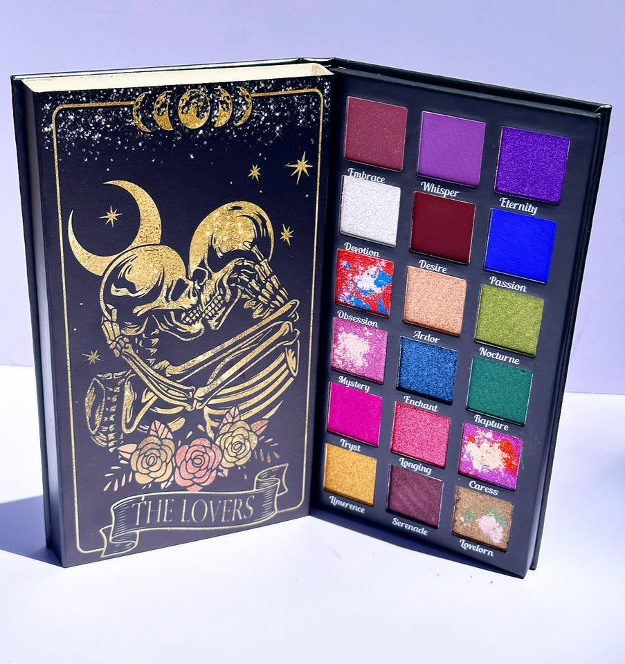 Eternal Love Unveiled: The 'Lovers' Tarot-Inspired Eyeshadow Palette