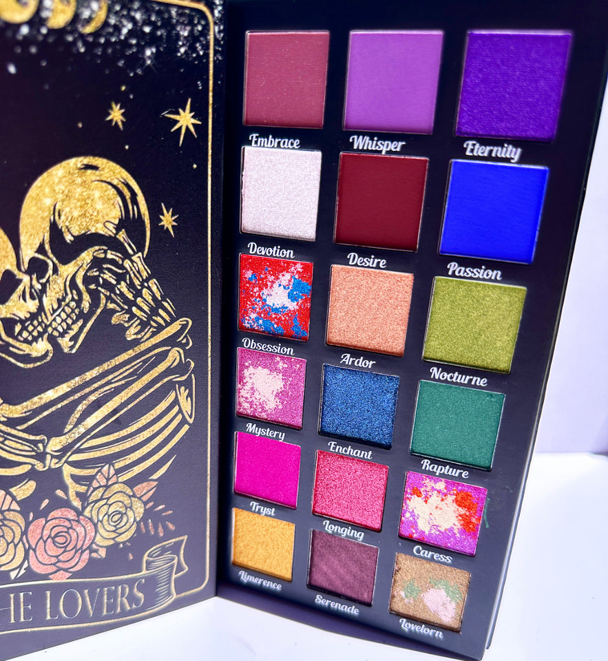 Eternal Love Unveiled: The 'Lovers' Tarot-Inspired Eyeshadow Palette