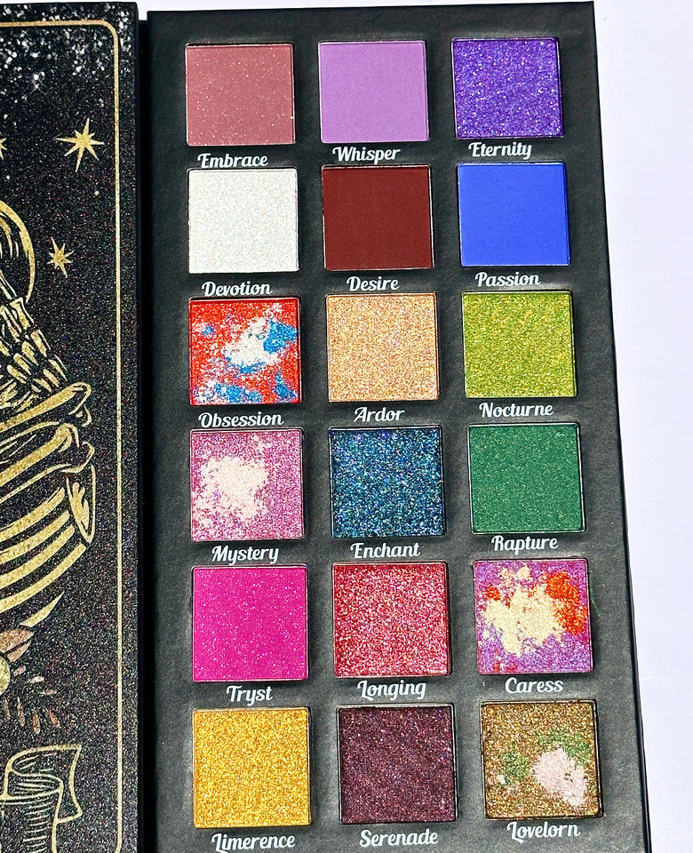 Eternal Love Unveiled: The 'Lovers' Tarot-Inspired Eyeshadow Palette