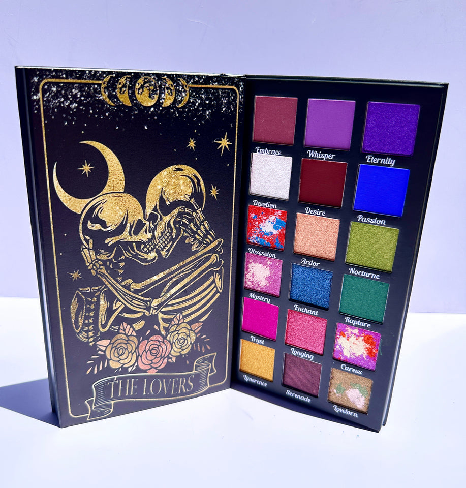 Eternal Love Unveiled: The 'Lovers' Tarot-Inspired Eyeshadow Palette