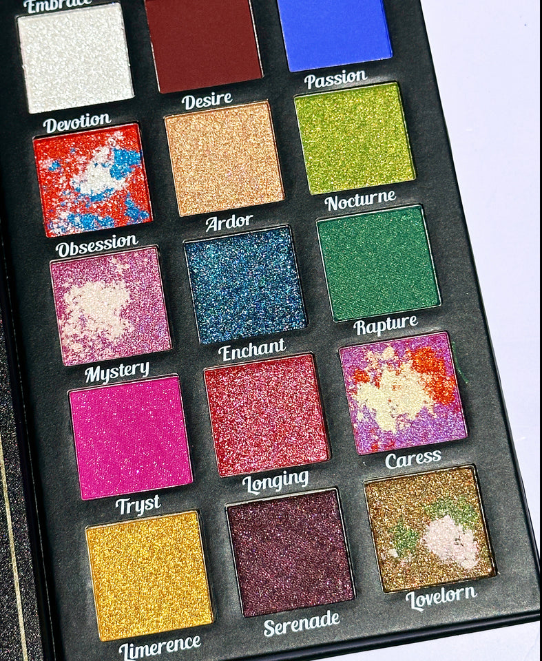 Eternal Love Unveiled: The 'Lovers' Tarot-Inspired Eyeshadow Palette