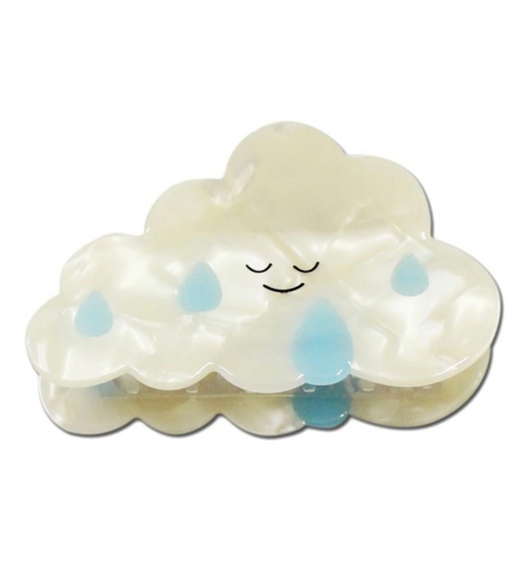 Rain Cloud Hair Claw