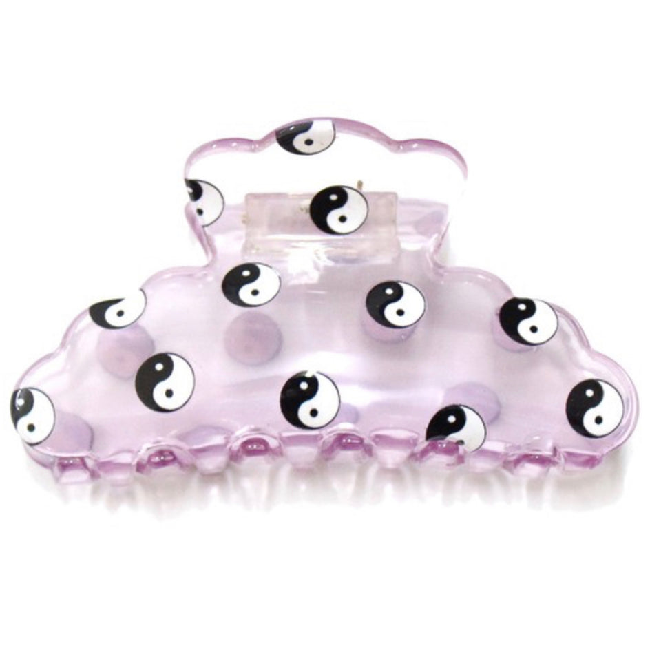Yin & Yang Hair Purple Claw