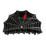 Spider Web Hair Claw in Black