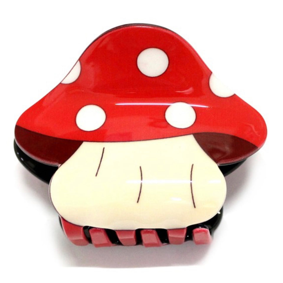 Magic Mushroom Hair Claw